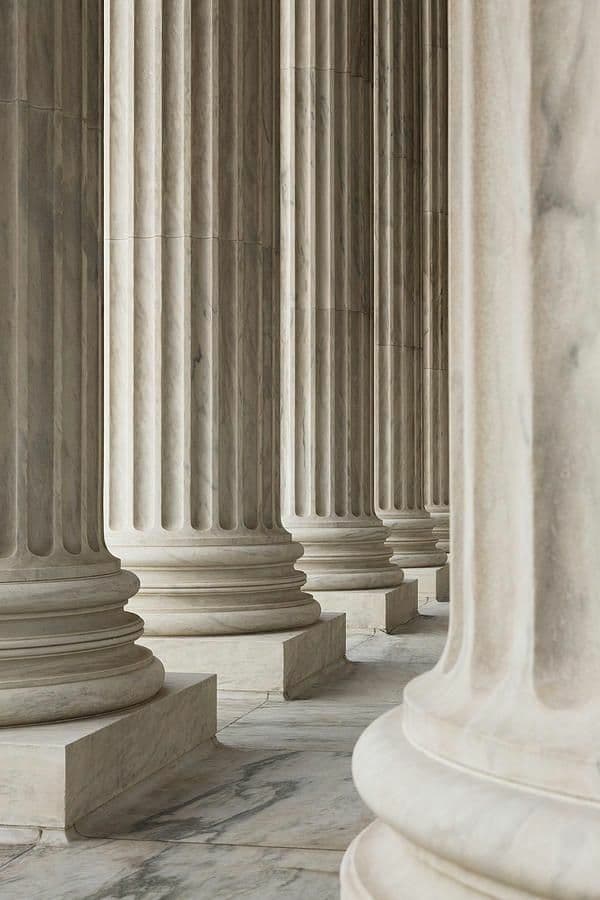 Classical architectural columns